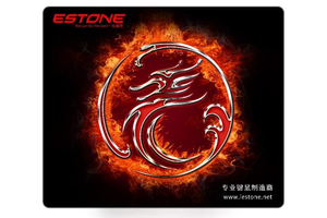 IMICE PD-33 mouse pad 30x25cm, red